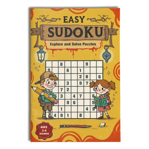 Easy Sudoku Puzzle Book Explore and Solve Set covers