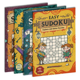 Easy Sudoku Puzzle Book: Explore and Solve Set product image 6 showing printed book details for screen-free reading and learning