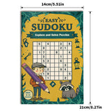 Easy Sudoku Puzzle Book: Explore and Solve Set product image 7 showing printed book details for screen-free reading and learning