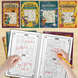 Easy Sudoku Puzzle Book: Explore and Solve Set product image 9 showing printed book details for screen-free reading and learning
