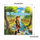 Children's Twelve Huntsmen fairy tale picture book for family reading and imagination