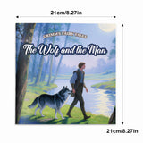 Children's Wolf and the Man fairy tale picture book for family reading and imagination