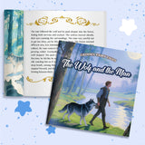 Grimm's Fairy Tales The Wolf and the Man Picture Book product image 5 showing printed book details for screen-free reading and learning