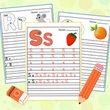 ABC Tracing Fun Letter and Word Workbook product image 6 showing printed book details for screen-free reading and learning