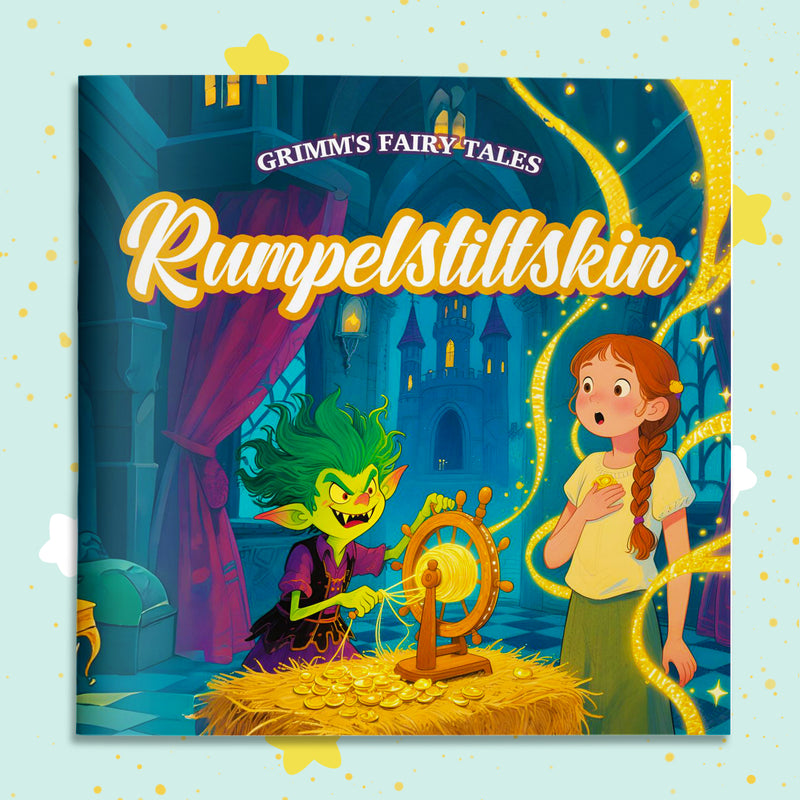 Grimm's Fairy Tales Rumpelstiltskin Picture Book cover