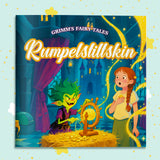 Grimm's Fairy Tales Rumpelstiltskin Picture Book cover
