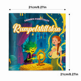 Children's Rumpelstiltskin fairy tale picture book for family reading and imagination