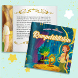 Grimm's Fairy Tales Rumpelstiltskin Picture Book product image 5 showing printed book details for screen-free reading and learning