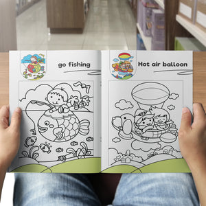Discover the Joy of Colors with Our Coloring and Drawing Book for Kids - More than 200 Pages of Fun and Learning Style1