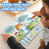 Little Thinkers: Walking in the Rain product image 6 showing printed book details for screen-free reading and learning