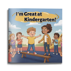 I'm Great at Kindergarten school readiness picture book for kids cover