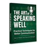 Standing product view of The Art of Speaking Well