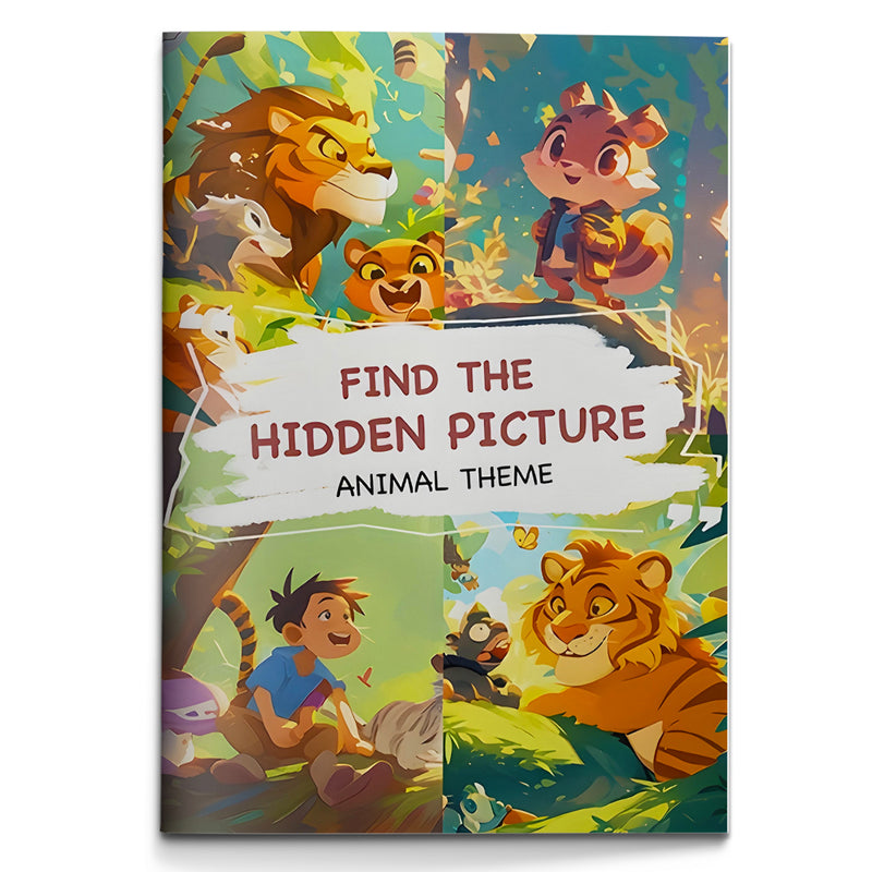 Find the Hidden Picture Animal Theme cover
