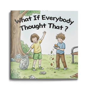 What If Everybody Thought That, Children’s Character Building Picture Book for Responsibility, Empathy, Positive Thinking, and Everyday Social Growth