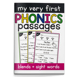 Consonant Blend Reading Workbook for Kids