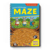 Beginner Maze Workbook Rabbit Paths cover