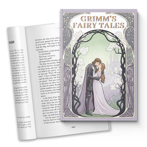 Grimm’s Fairy Tales Book for Kids and Adults, Classic Fantasy Stories, Folk Legends, and Literary Tales