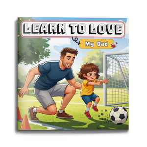 Learn to Love My Dad picture book for kids cover