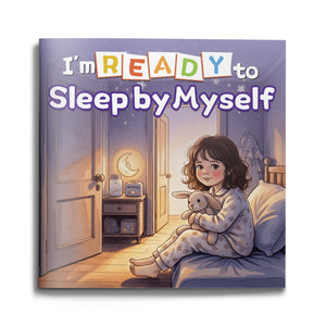 Kids Bedtime Picture Book, I’m Ready to Sleep by Myself, Children’s Independence Learning Book for Family Reading and Positive Sleep Routine Building