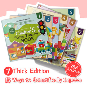 Children’s Focus Training Book: Find Hidden Shapes in Complex Illustrations – Develop Attention and Cognitive Skills for Kids Aged 4-8