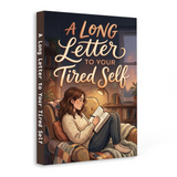 Screen-free emotional healing book for adults seeking self-compassion