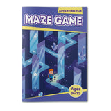 Advanced Maze Workbook Complex Paths Ages 9 to 12 cover