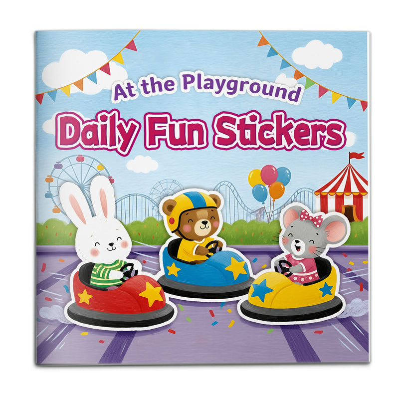 Daily Fun Stickers At the Playground cover