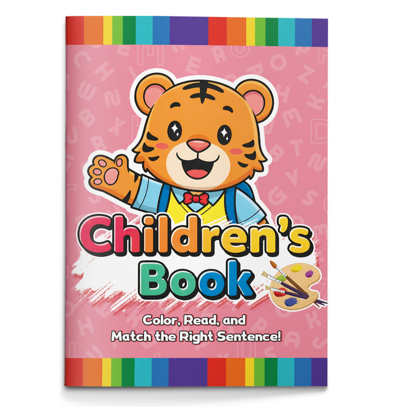 I Can Read Simple Sentences Workbook for Kids, Early Phonics Practice Book with Word Family Reading, Picture Choice Activities, Sentence Comprehension, and Fun Literacy Learning