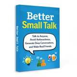 Self-help book for adults focused on social confidence and casual conversation