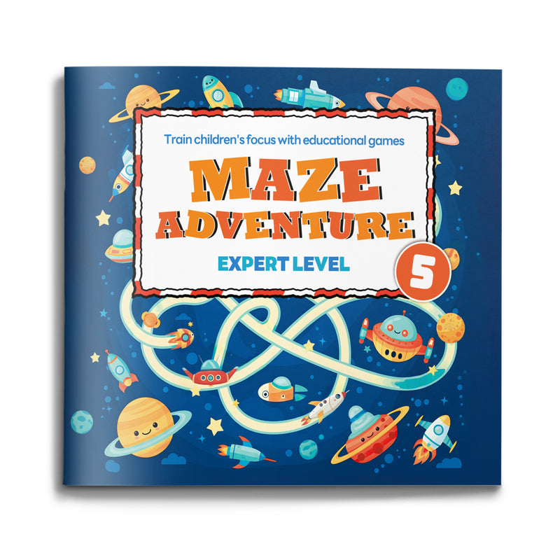 Space Maze Adventure Expert Outer Space Paths cover