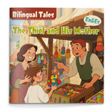 The Thief and His Mother English-Spanish Book cover