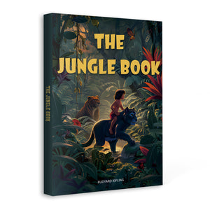 The Jungle Book by Rudyard Kipling cover