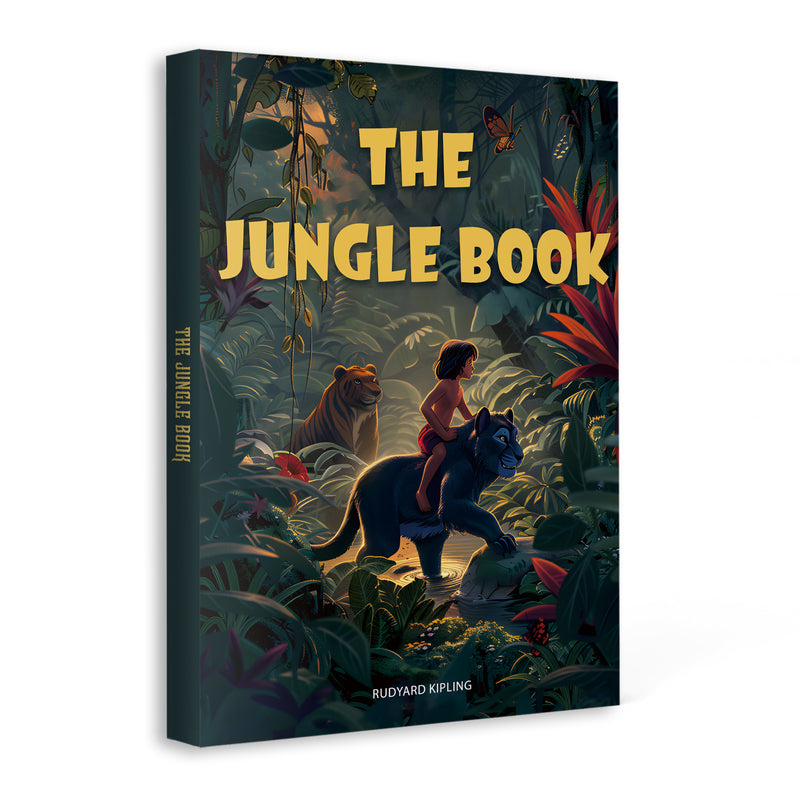 The Jungle Book by Rudyard Kipling cover