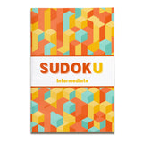 Geometric sudoku workbook pages with beginner number logic puzzles