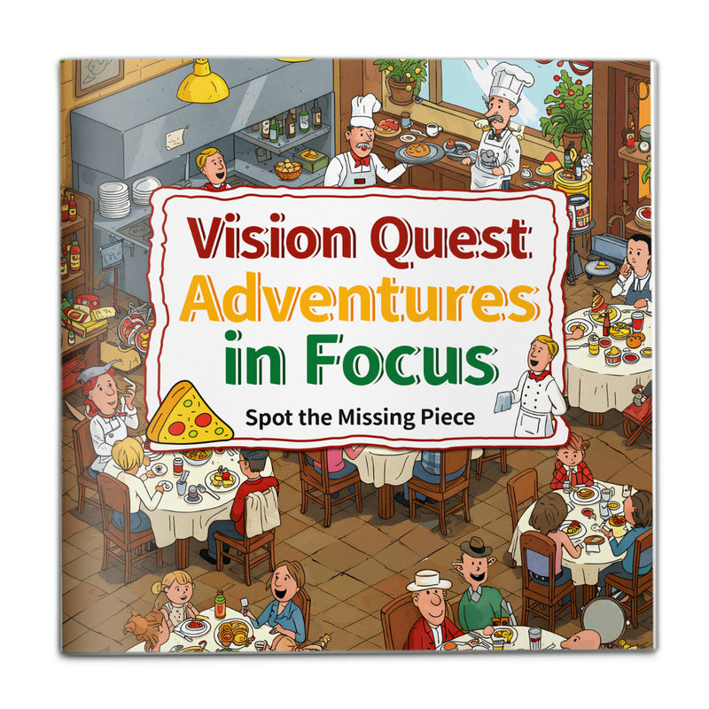 Vision Quest in Focus Spot the Missing Piece cover