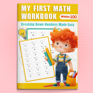 Integer Decomposition Workbook for Kids cover