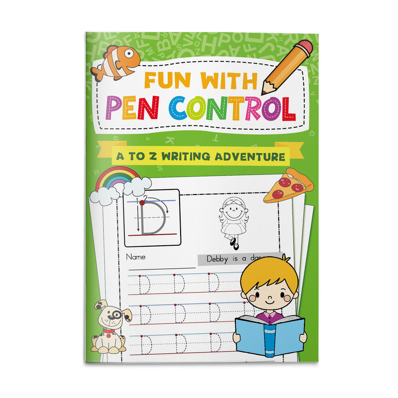 Fun with Pen Control A to Z Writing Adventure cover