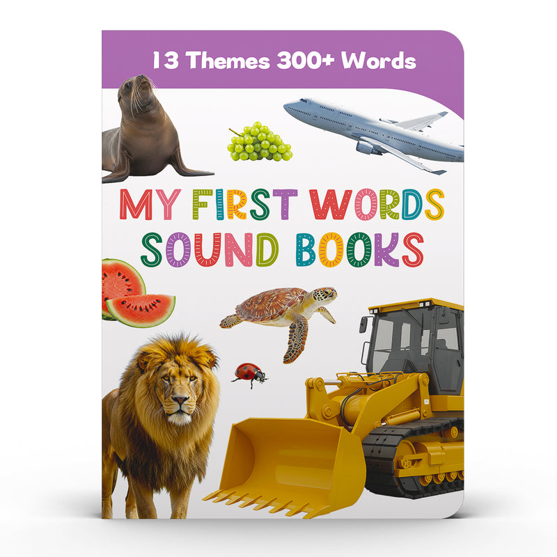Toddler First Words Sound Book cover