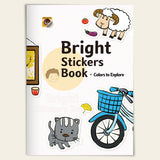 Bright Stickers – 8-Book Sticker Activity Set (3rd Edition): Fun English Learning with Stickers for Kids