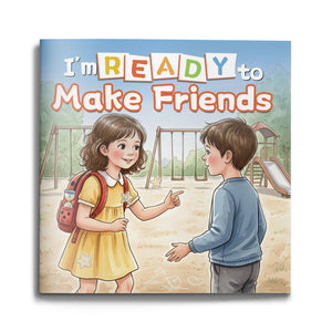 I'm Ready to Make Friends picture book for kids cover