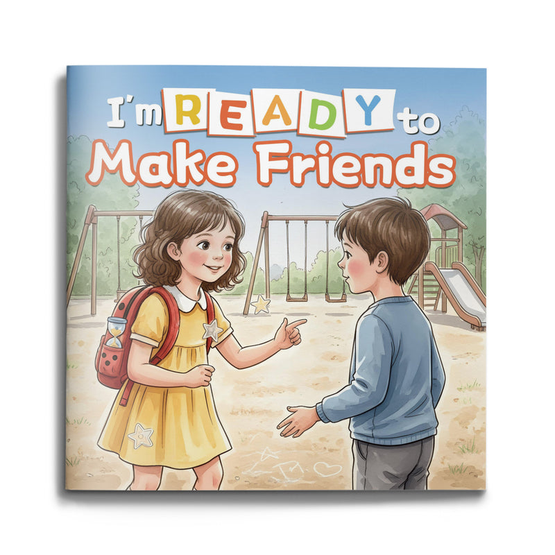 I'm Ready to Make Friends picture book for kids cover