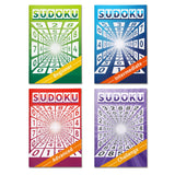 Student practicing perspective Sudoku number grid puzzles
