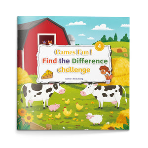 Kids Find the Difference Challenge Book cover