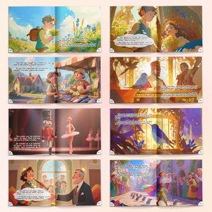 Bilingual Storybook Collection: 5-Book Set main cover and printed book set view, image 1, bundle ISBN 9798900665993