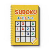 Age-progressive sudoku books for ages 3 to 12 plus