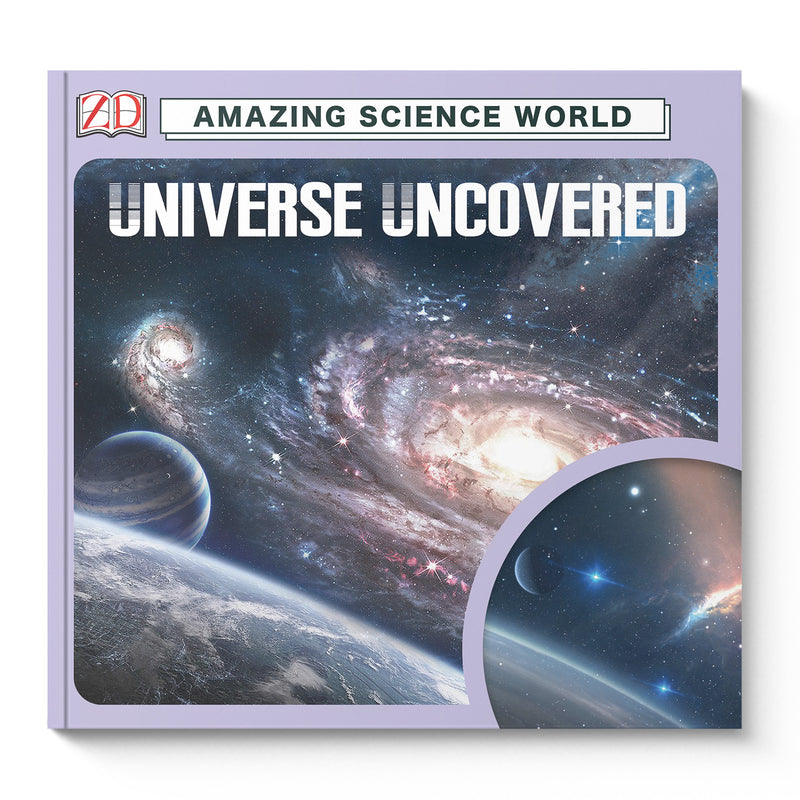 Universe Uncovered Science Book for Kids cover