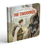 The Tinderbox English-Spanish bilingual Andersen fairy tale book cover