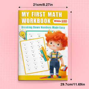 Early math practice book for number bonds and part-part-whole skills