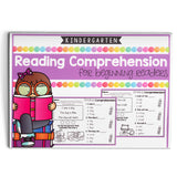 Reading Comprehension Practice Book Simple Stories cover