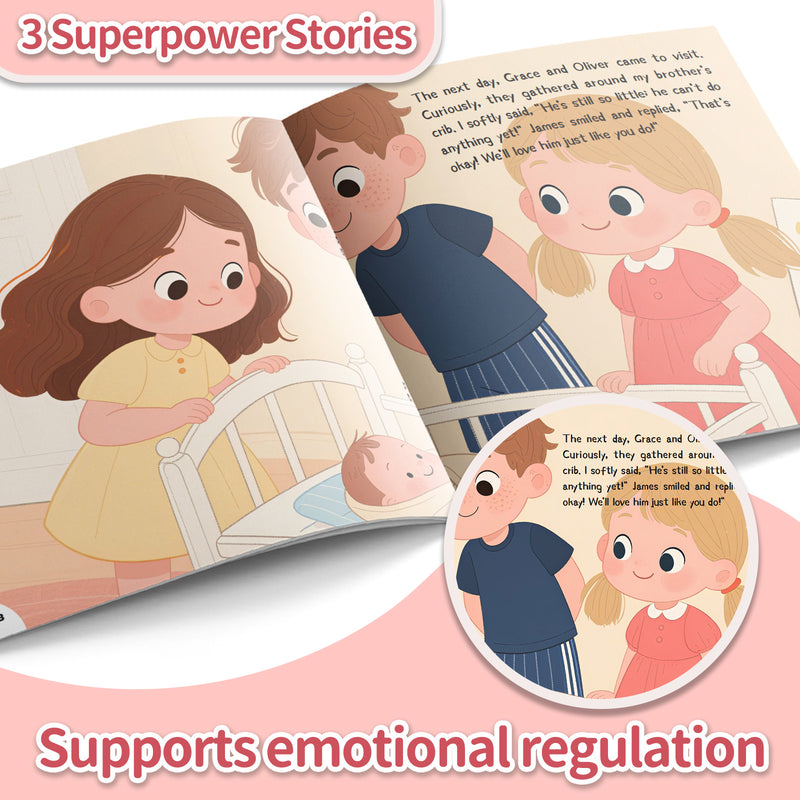 Kindness Is My Superpower Picture Book for + Love Is My Superpower Picture Book for Kid + Positivity Is My Superpower Picture Book F: 3-Book main cover and printed book set view, image 1, bundle ISBN 9798900663425